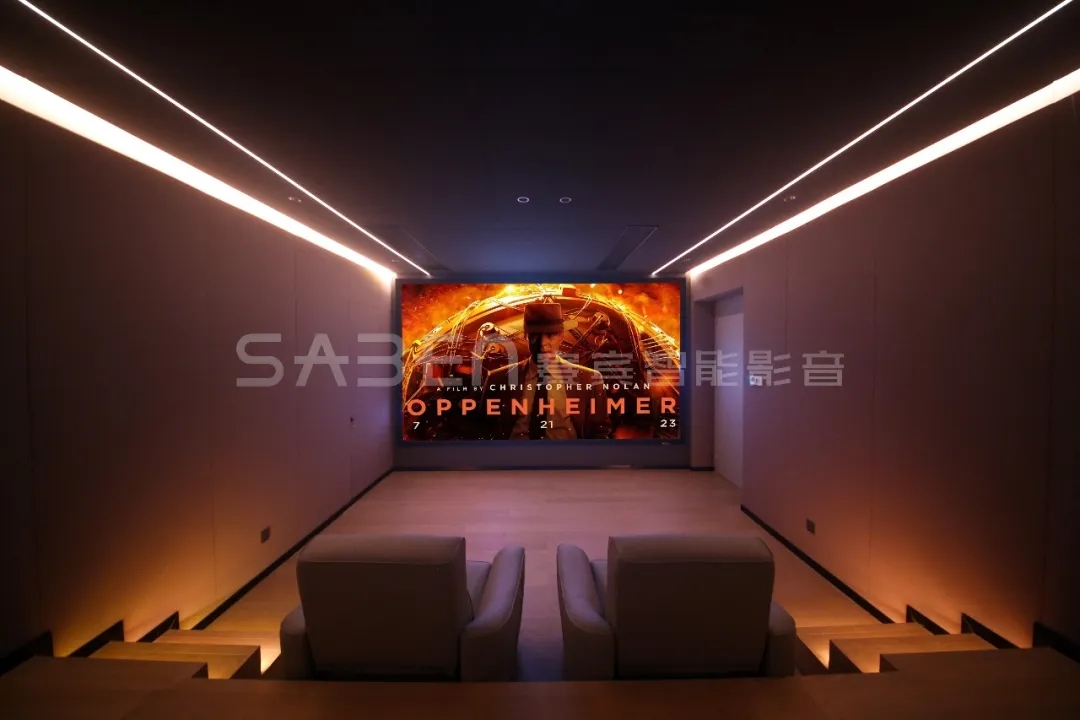 音随心动，光影交织。|【广州汇景新城】私人定制智能影音室案例分享